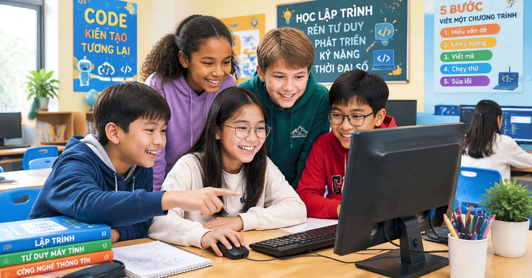 Cảm nghĩ về nhóm bạn thân lớp 6a tin học - image 1 Cảm nghĩ về nhóm bạn thân lớp 6a tin học - image 1