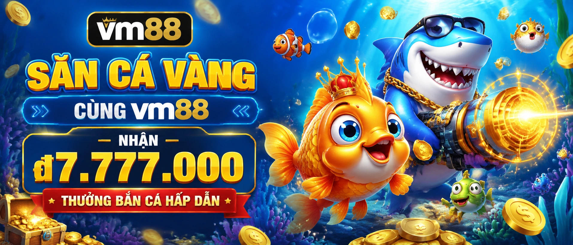 Bắn Cá Hải Vương game chủ đề biển sâu