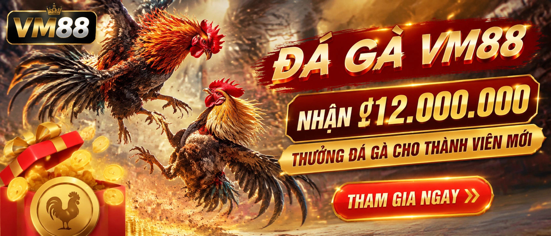 Danh mục Đá Gà Trực Tiếp trên vm88.com.vc