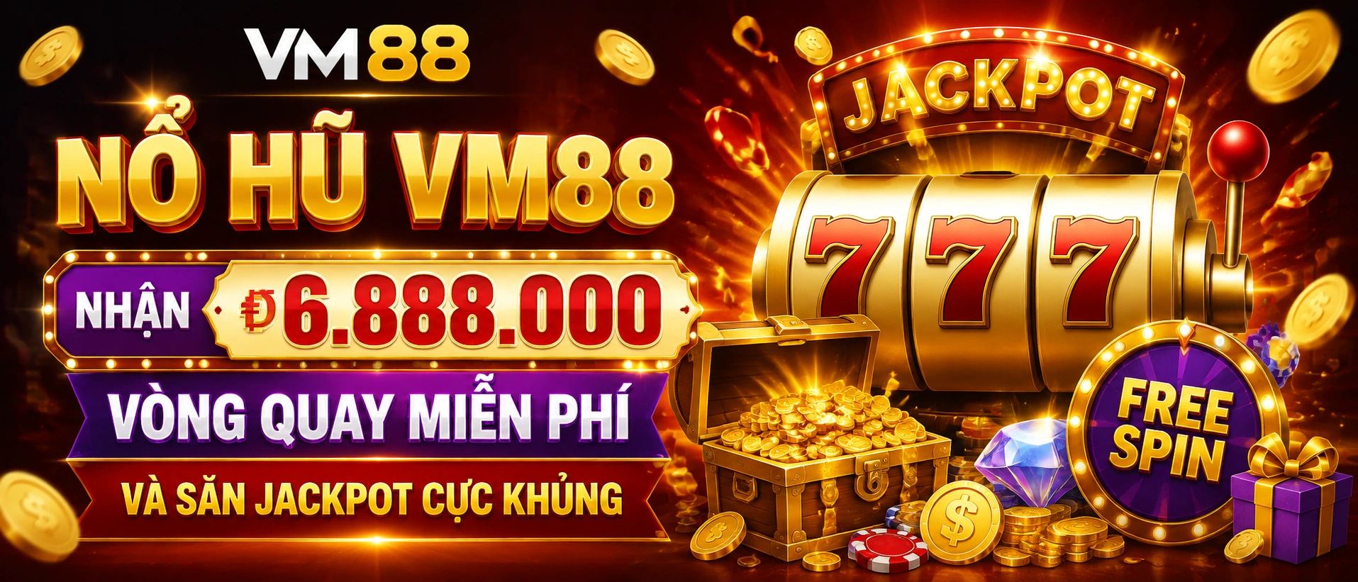 Khu danh mục nổ hũ vm88 với bố cục gọn trên màn hình