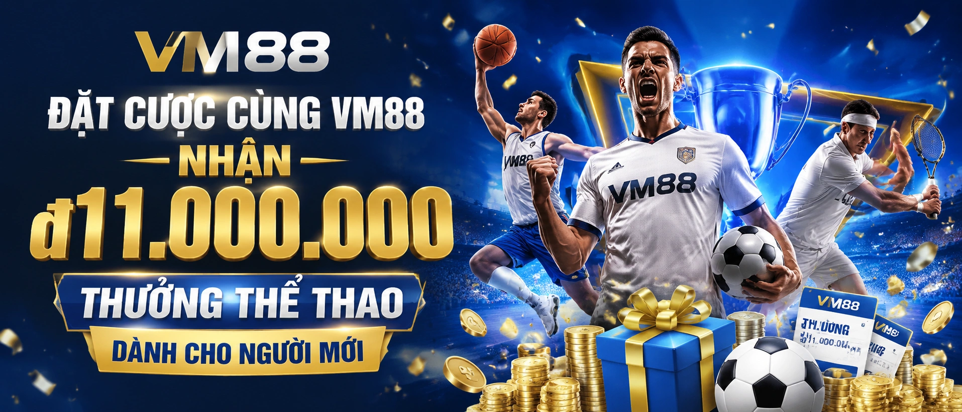 VM88 giao diện thể thao trên thiết bị di động